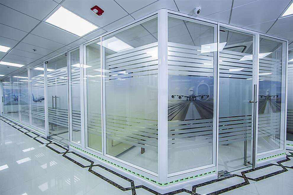 Aluminum partition